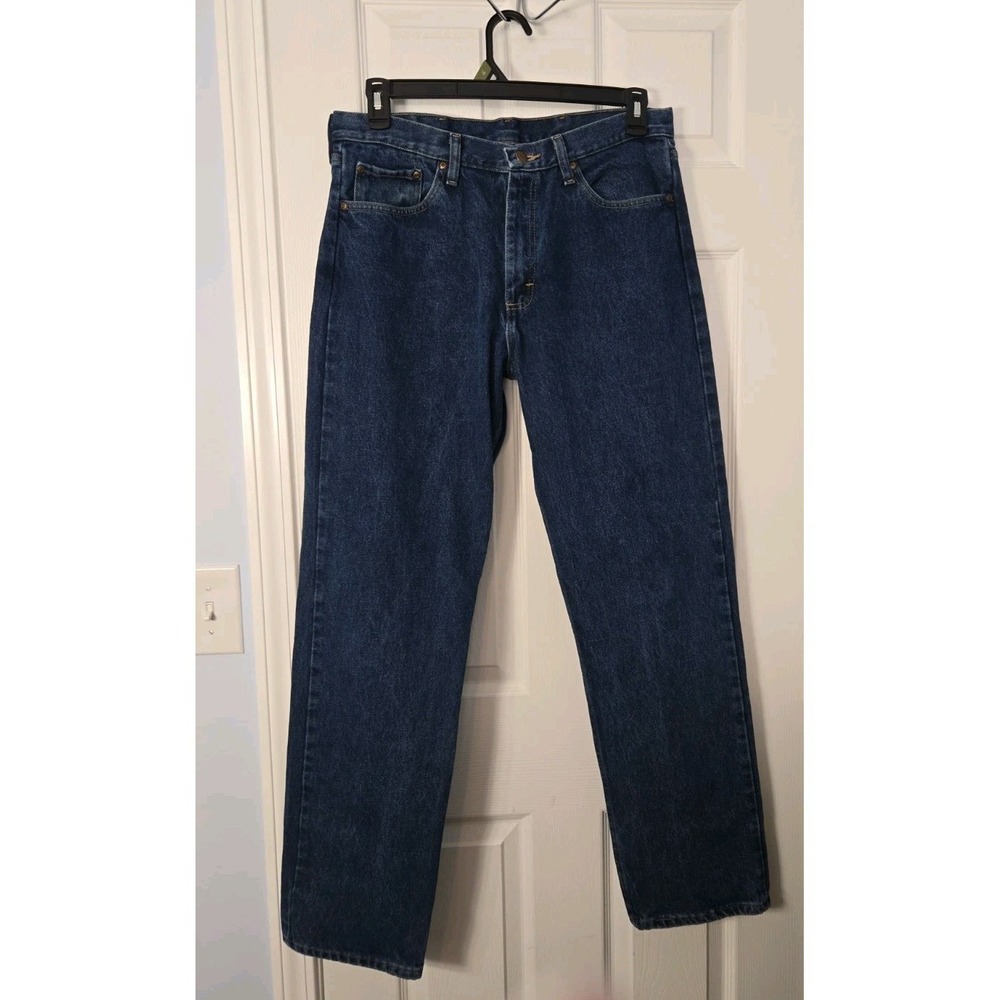 Wrangler Men's Regular Fit Jeans Rinse 34 X‎ 34  Midnight Blue